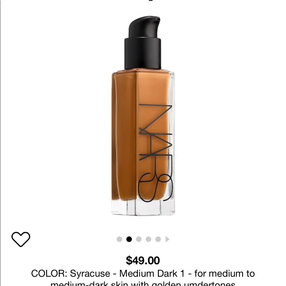 NARS natural radiant longwear foundation